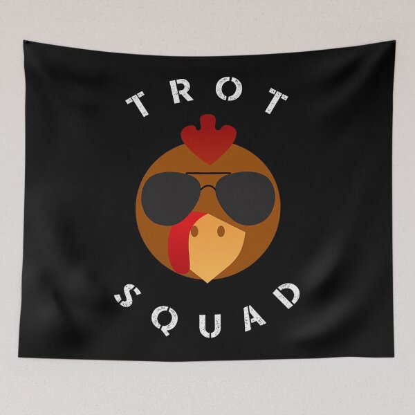 Item preview, Cute Gobble Thanksgiving 80s Trot Fall Squad Happy designed and sold by CalvinVanAuken.
