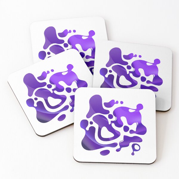 Item preview, Fluid Shapes Gradient Shirt - Purple Wave Abstract Design designed and sold by UI Expert.