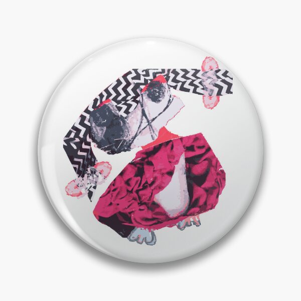 Item preview, Single figure with braids - Figurative abstraction | Art print, puzzle & more | Annette Kunow designed and sold by KunowArtShop.