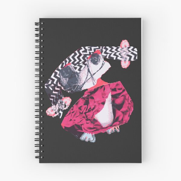 Item preview, Single figure with braids - Figurative abstraction | Art print, puzzle & more | Annette Kunow designed and sold by KunowArtShop.