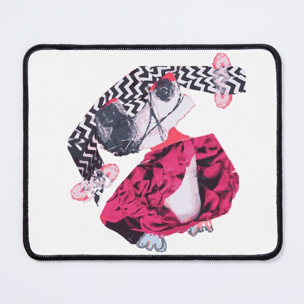 Item preview, Single figure with braids - Figurative abstraction | Art print, puzzle & more | Annette Kunow designed and sold by KunowArtShop.