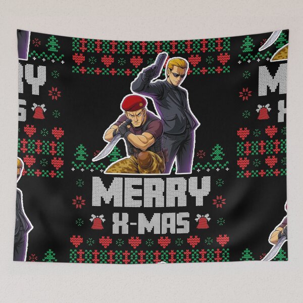 Item preview, Christmas Resident Evil Jack Classic Retro Xmas Gaming Art  designed and sold by Back2Collage.