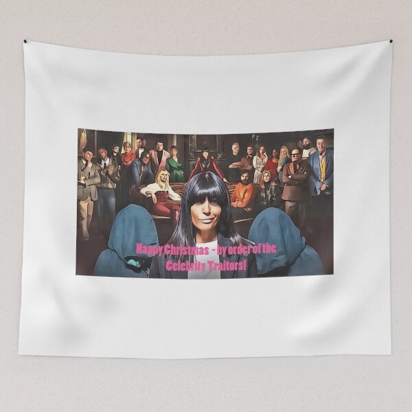 Item preview, Happy Christmas by order of the Celebrity Traitors designed and sold by JustforLaughs1.
