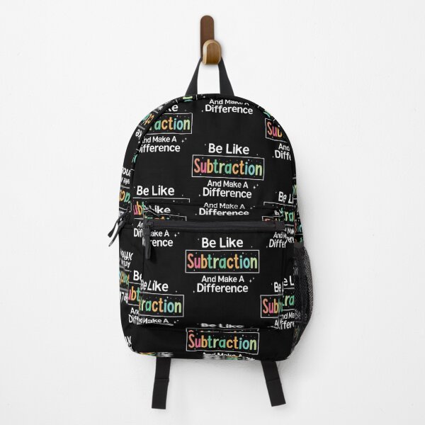 Item preview, Be Like Subtraction And Make A Difference Funny Math Teacher designed and sold by JosephineEdith1.