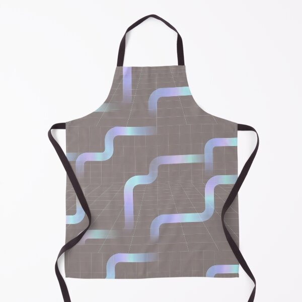 Item preview, Holographic Ribbon Grid Abstract Digital Flow Design designed and sold by SplashTastic.