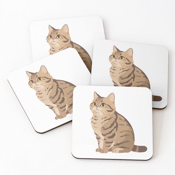 Item preview, Cute Brown Tabby Cat designed and sold by xiao xuans.