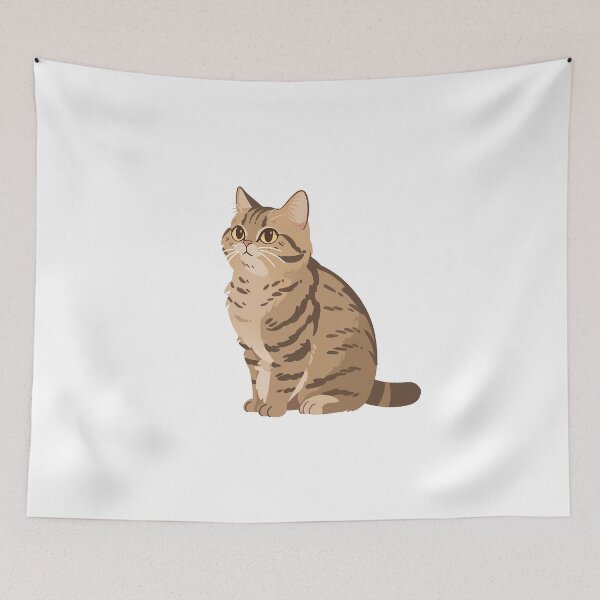 Item preview, Cute Brown Tabby Cat designed and sold by xiao xuans.