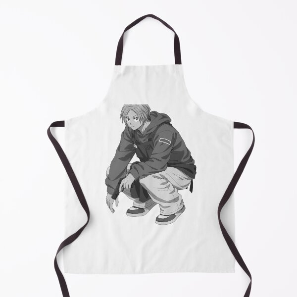 Item preview,  Cool Anime Blonde Character Squatting – Street-Style Art designed and sold by TeeMoods.