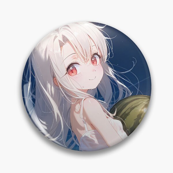 Item preview, Illyasviel von Einzbern Fate Stay Night Anime Summer Sky Glow designed and sold by Raslbazola.