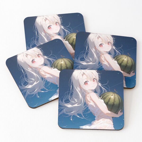 Item preview, Illyasviel von Einzbern Fate Stay Night Anime Summer Sky Glow designed and sold by Raslbazola.
