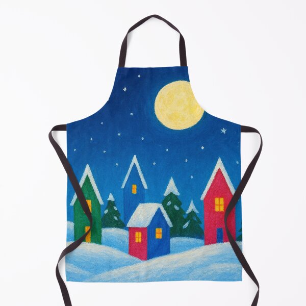 Item preview, Winter village under moonlight magic designed and sold by Sigtrix.
