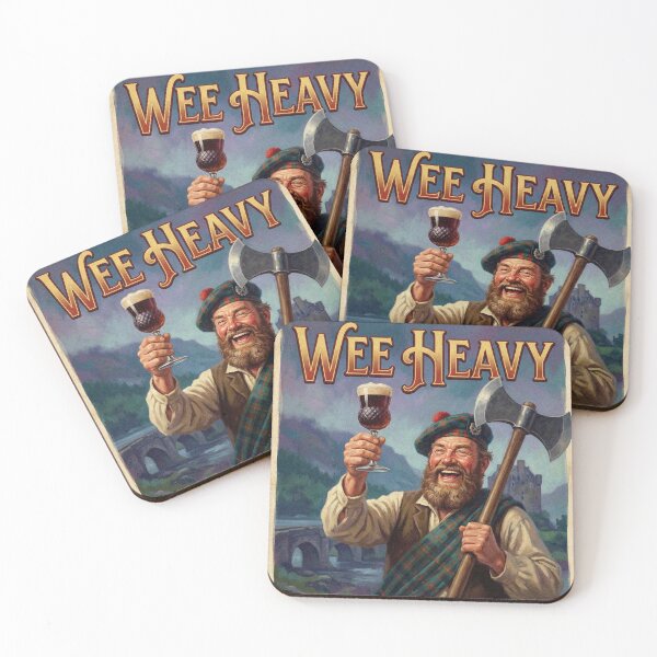Item preview, WEE HEAVY RESOLUTIONS WHAT RESOLUTIONS Vintage 1950s Scottish Highland Poster designed and sold by Cozy-Old-Pub.