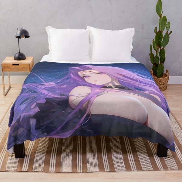 Item preview, Rider Fate Stay Night Anime Girl bajo la luz de la luna designed and sold by Raslbazola.