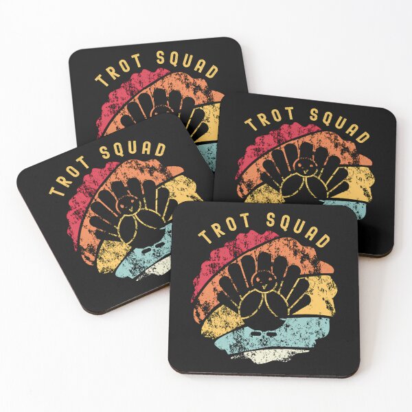 Item preview, Squad Fall Happy Trot Thanksgiving Cute Gobble 80s designed and sold by CalvinVanAuken.