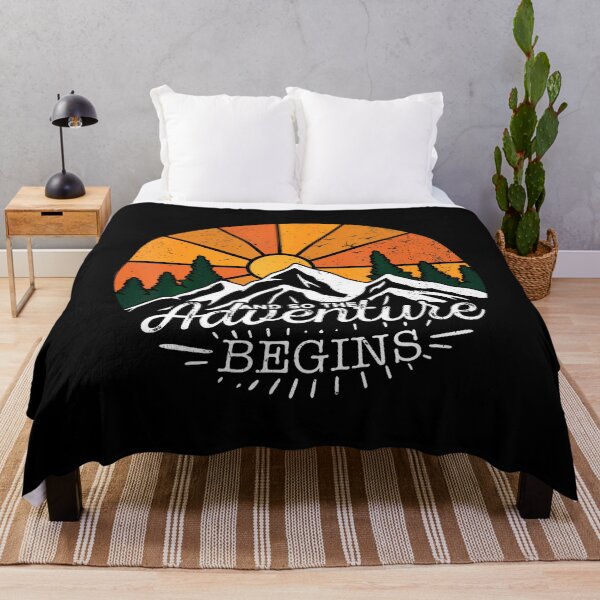 Item preview, And So The Adventure Begins Adventure Camping Hiking Lover designed and sold by GeorgeneCharlo.