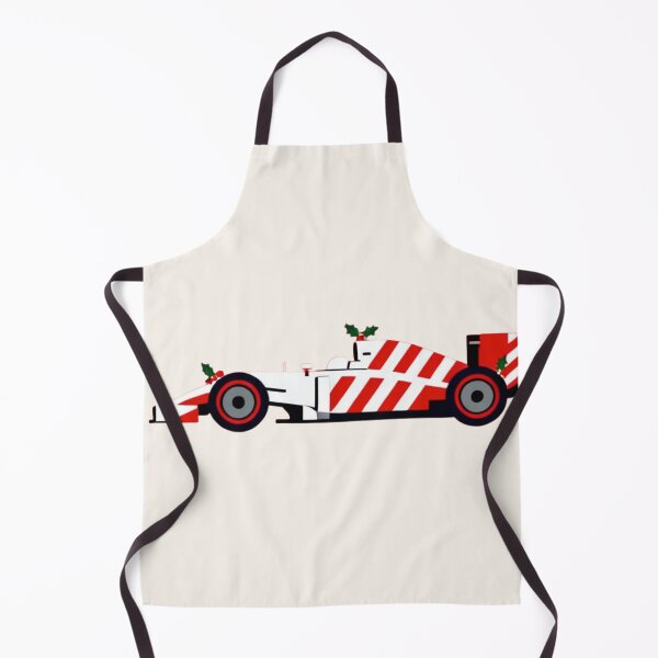 Item preview, Candy Cane F1 Car – Christmas Peppermint Racing Holiday Design designed and sold by MuseAI.