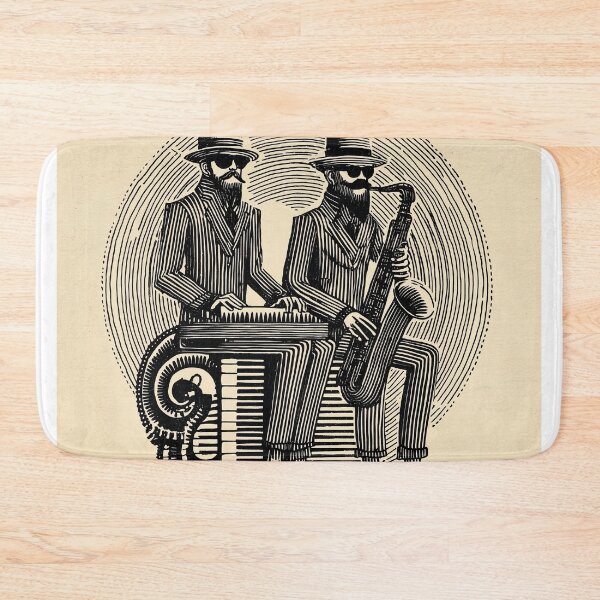 Item preview, Jazz Duo in Vintage Style designed and sold by lautir.