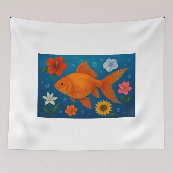 Item preview, THE TRAVELING GOLDFISH  designed and sold by Fabrifrank.