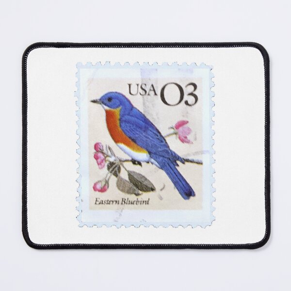 Item preview, Eastern Bluebird USA Vintage Postage Stamp designed and sold by red-amber65.