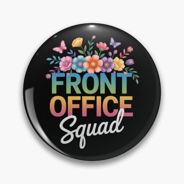 Item preview, Front Office Squad Floral Butterfly School Staff designed and sold by imsamaharem.