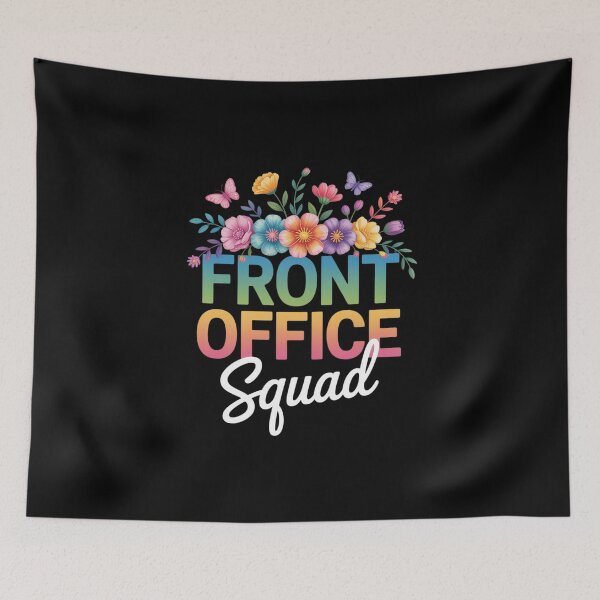 Item preview, Front Office Squad Floral Butterfly School Staff designed and sold by imsamaharem.