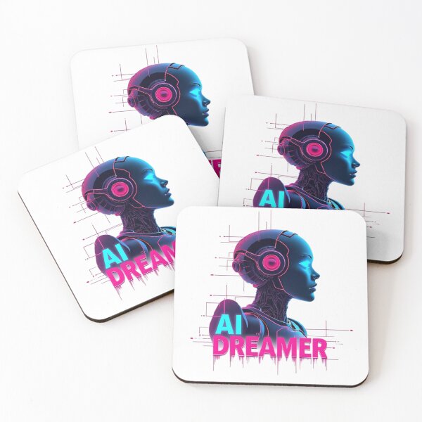 Item preview, AI Dreamer Cyberpunk Robot designed and sold by shashank3d.