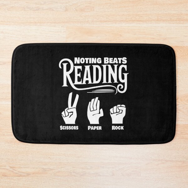 Item preview, Nothing Beats Reading Rock Paper Scissors designed and sold by JosephineEdith1.