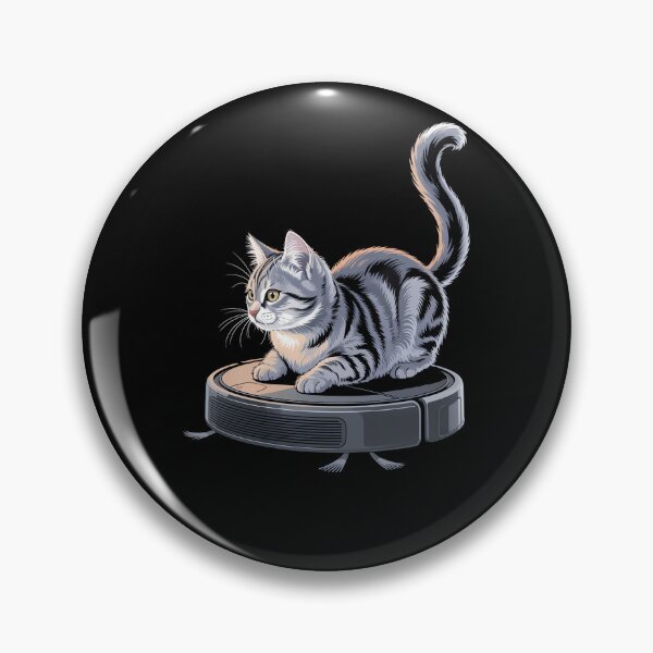Item preview, Cute Cat Robot Vacuum Cleaner designed and sold by MooonTees.