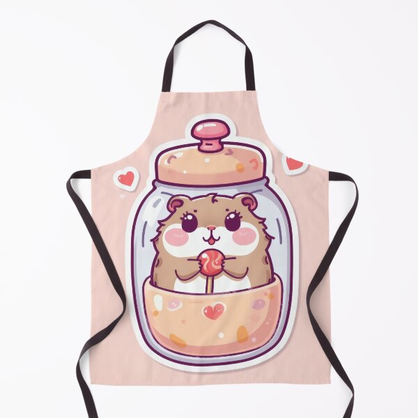 Item preview, Kawaii Hamster in Candy Jar – Cute Pastel Sweet Hamster designed and sold by Visualynx.