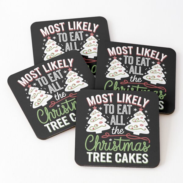 Item preview, Most Vintage Likely All Christmas Funny Cakes The To Eat Retro Classic Tree designed and sold by MediarMedic.