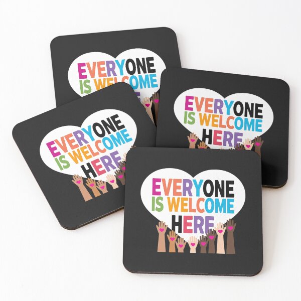 Item preview, Everyone Is Welcome Here Equality Support designed and sold by Eskomeranola.