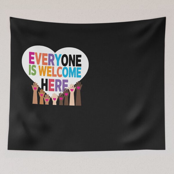 Item preview, Everyone Is Welcome Here Equality Support designed and sold by Eskomeranola.
