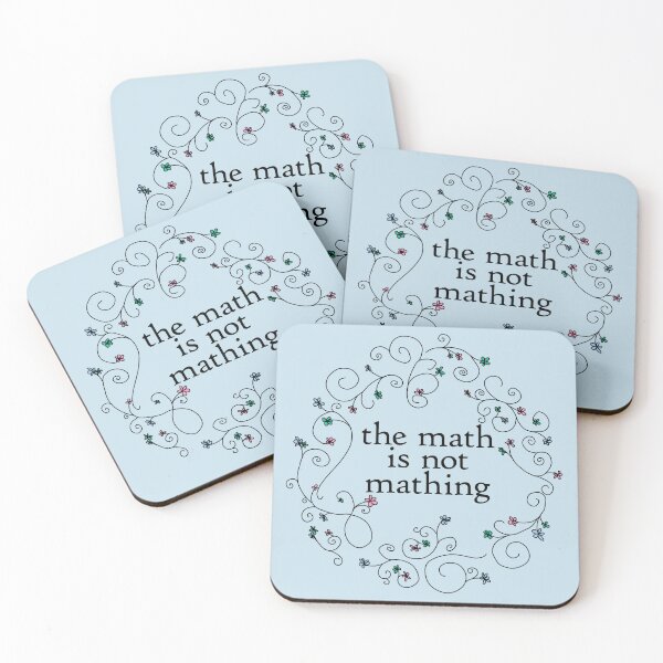 Item preview, The Math Is Not Mathing designed and sold by ellenhenry.