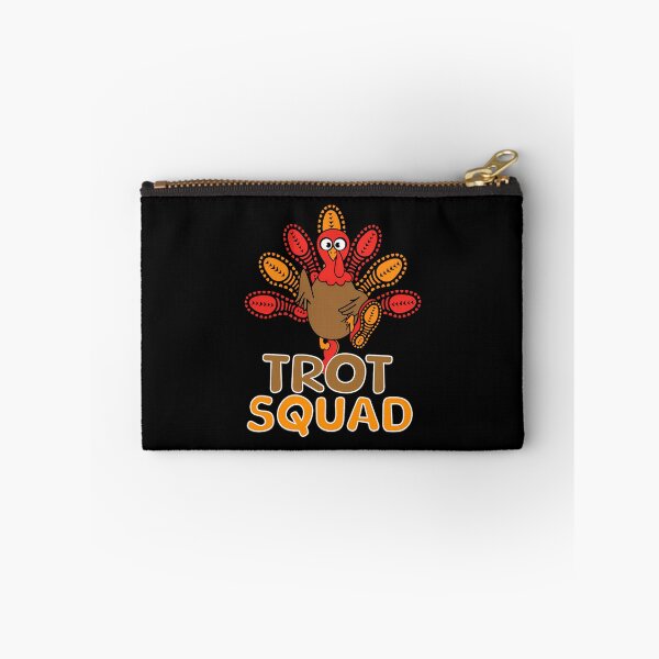 Item preview, Gobble Happy Thanksgiving Fall Trot Squad 80s Cute designed and sold by CalvinVanAuken.