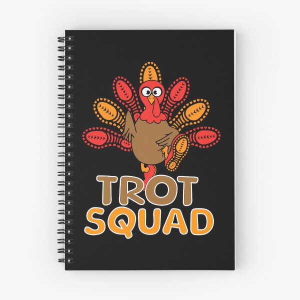 Item preview, Gobble Happy Thanksgiving Fall Trot Squad 80s Cute designed and sold by CalvinVanAuken.