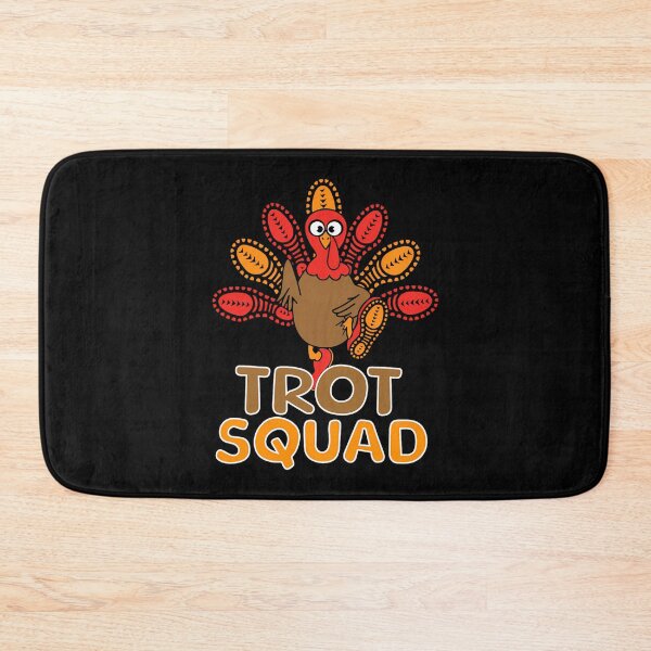 Item preview, Gobble Happy Thanksgiving Fall Trot Squad 80s Cute designed and sold by CalvinVanAuken.
