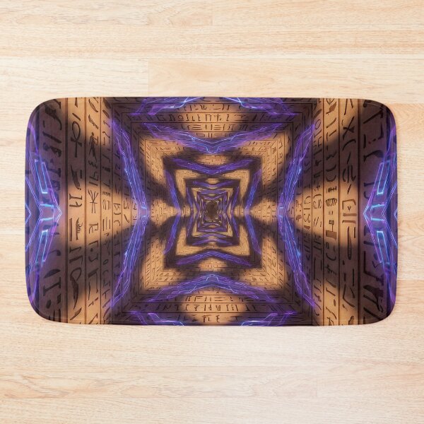 Item preview, 3D Perspectives, Cyberpunk Egyptian Hieroglyphics, Symmetrical Textures (image size 8320x12480) designed and sold by Digital-Davinci.