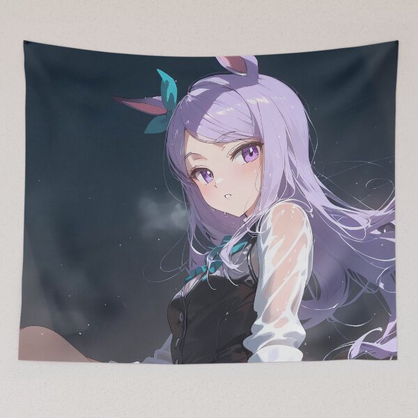 Item preview, Mejiro McQueen Elegant Night Outfit Uma Musume Pretty Derby Anime Girl designed and sold by Raslbazola.
