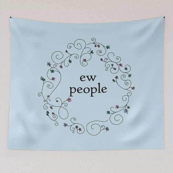 Item preview, Ew People Funny Floral designed and sold by ellenhenry.