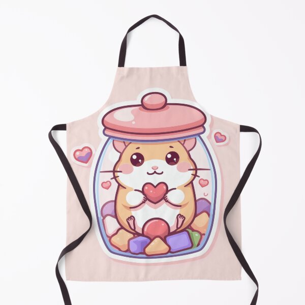 Item preview, Kawaii Hamster in Candy Jar – Cute Pastel Sweet Hamster designed and sold by Visualynx.