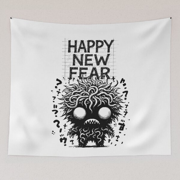 Item preview, Happy New Fear designed and sold by Saint Arts Studio.