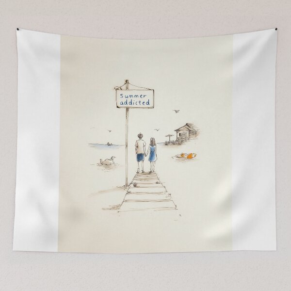 Item preview, Summer addicted - Stroll by the Beach designed and sold by lautir.