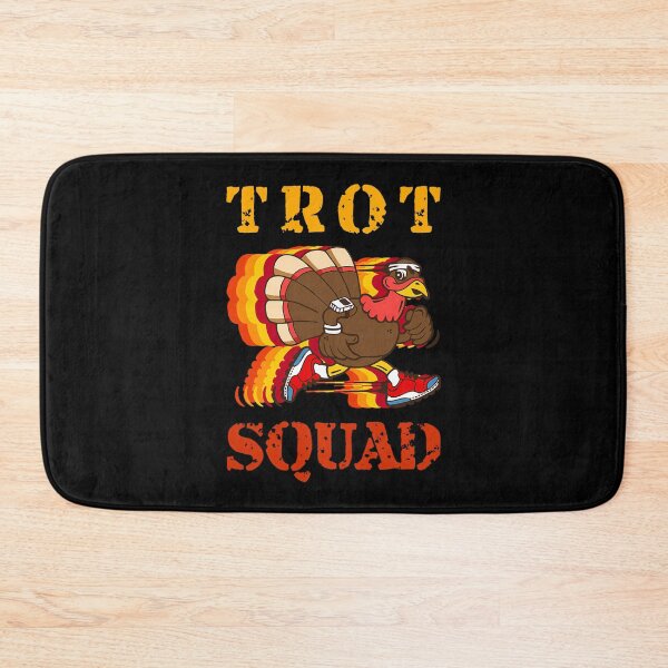 Item preview, Squad Fall Cute 80s Thanksgiving Happy Trot Gobble designed and sold by CalvinVanAuken.