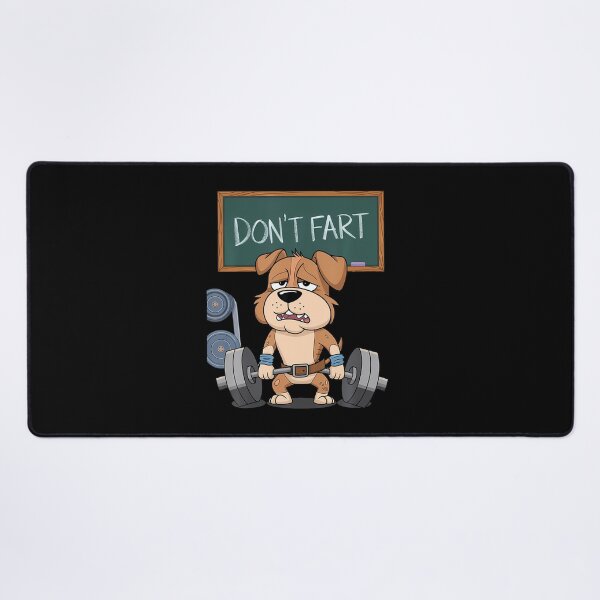 Item preview, Dog Don'T Fart Gym Workout Tee Funny Weightlifting Fitness designed and sold by LauraLydiaa.