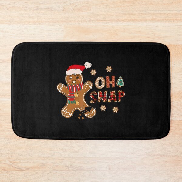 Item preview, Oh Snap Gingerbread Man Merry Christmas Xmas 	s Holiday designed and sold by LauraLydiaa.