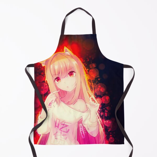 Item preview, Holo Gentle Glow Spice And Wolf Anime Girl designed and sold by thedarvills.