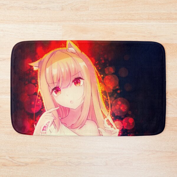 Item preview, Holo Gentle Glow Spice And Wolf Anime Girl designed and sold by thedarvills.