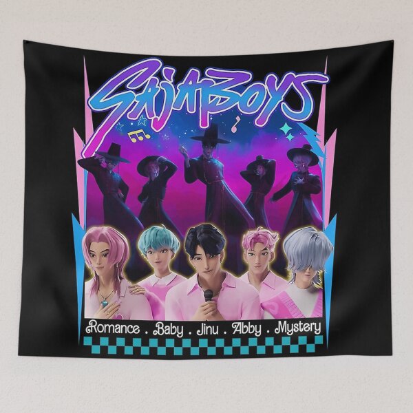 Item preview, Vintage Saja Boys Retro Vaporwave K-Pop designed and sold by ClaudyClifford.