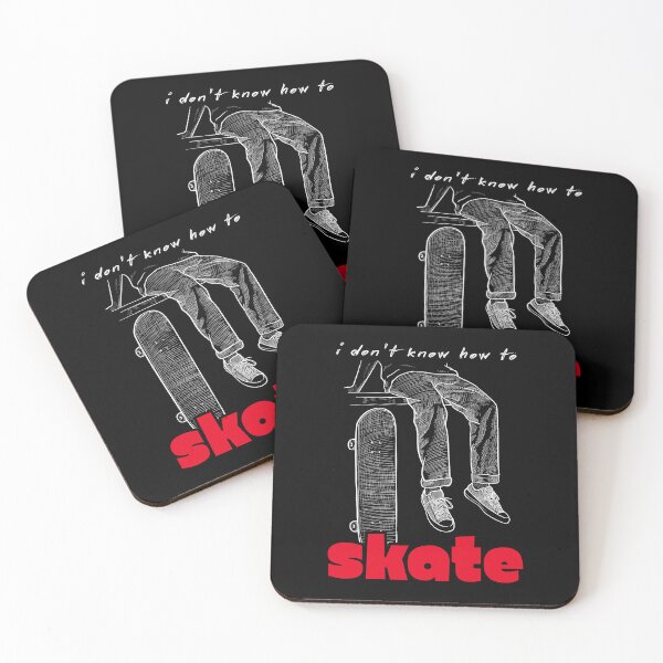 Item preview, I Don't Know How To Skate - Funny Skater Humor Graphic designed and sold by ConfuseLab Alt.