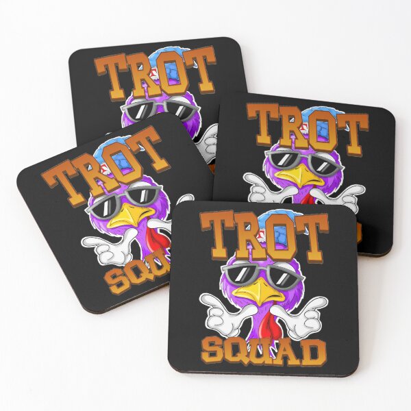 Item preview, 80s Thanksgiving Fall Gobble Happy Cute Trot Squad designed and sold by CalvinVanAuken.